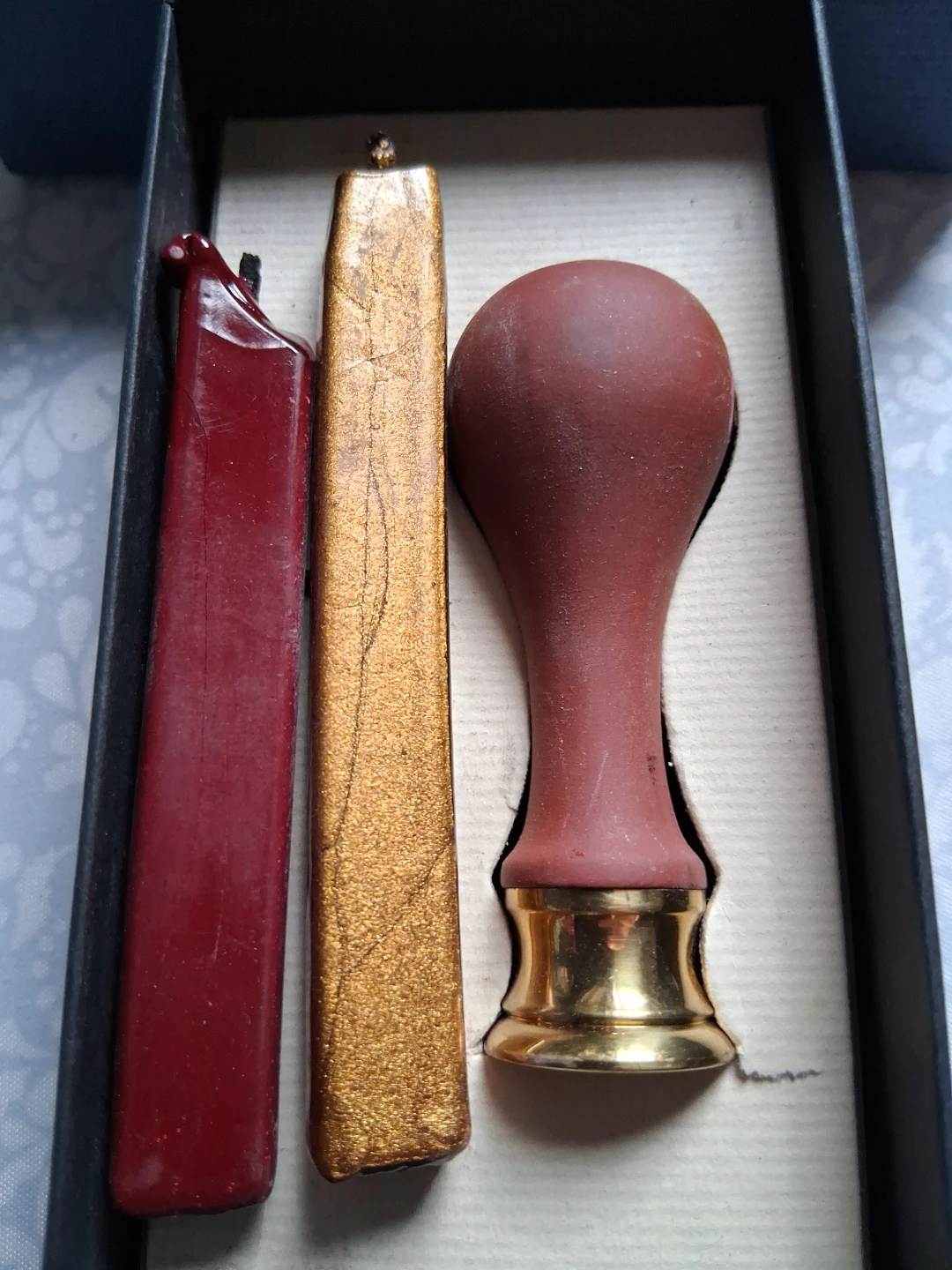 Stuart Houghton Personal Seal Set with Wax - photo 4