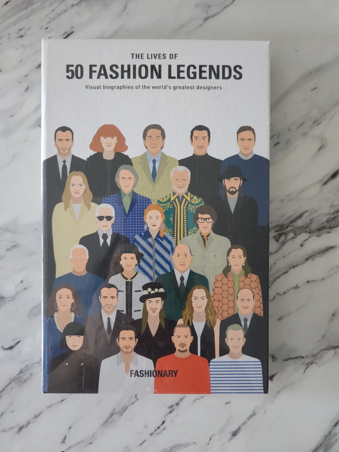 SEALED The Lives of 50 Fashion Legends Book