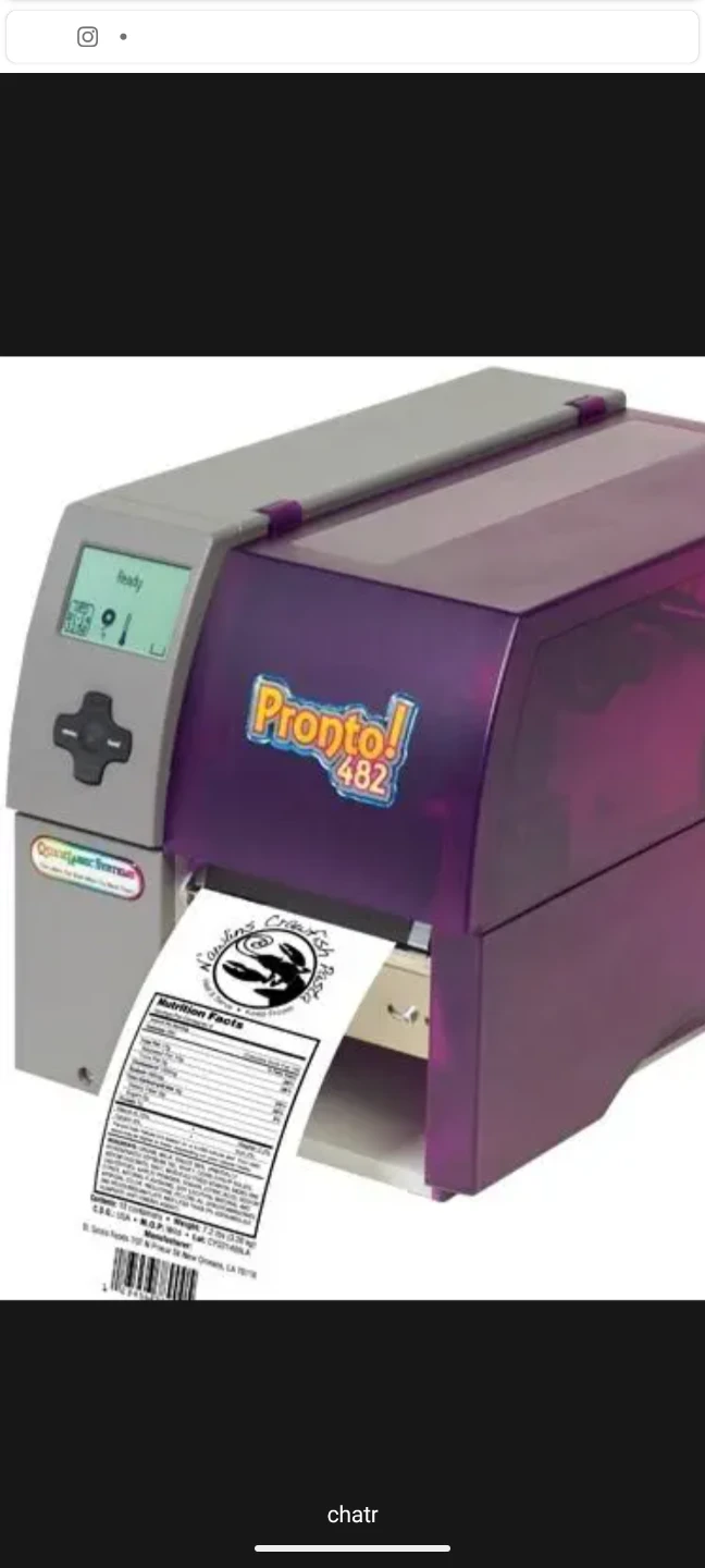 Free delivery Pronto! 482 Label Printer - photo 2