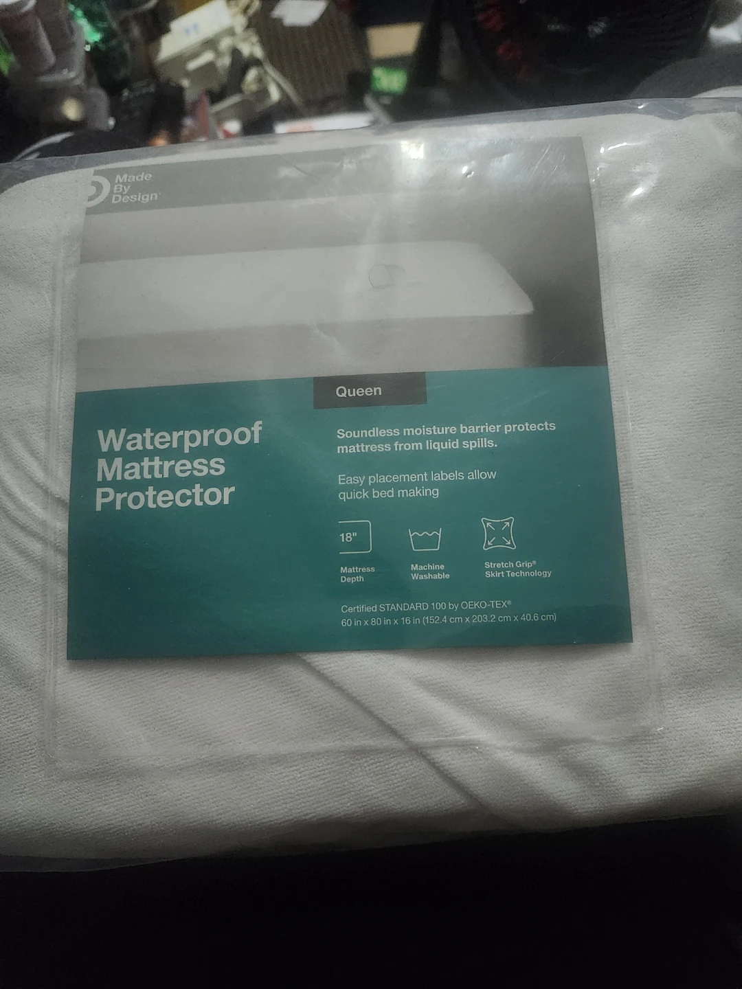 Made By Design Queen Waterproof Mattress Protector