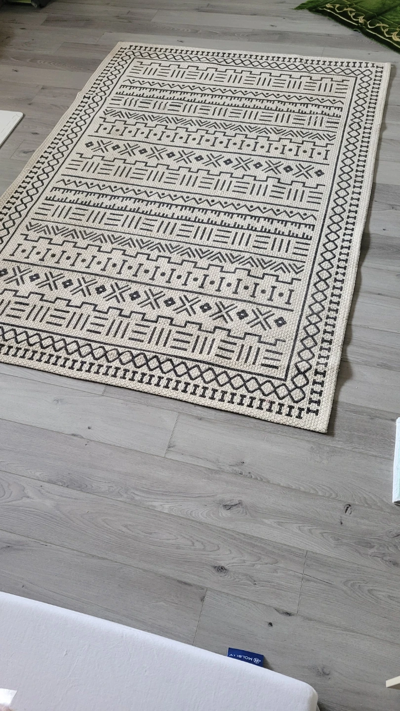 Area Rug with Geometric Pattern - photo 2