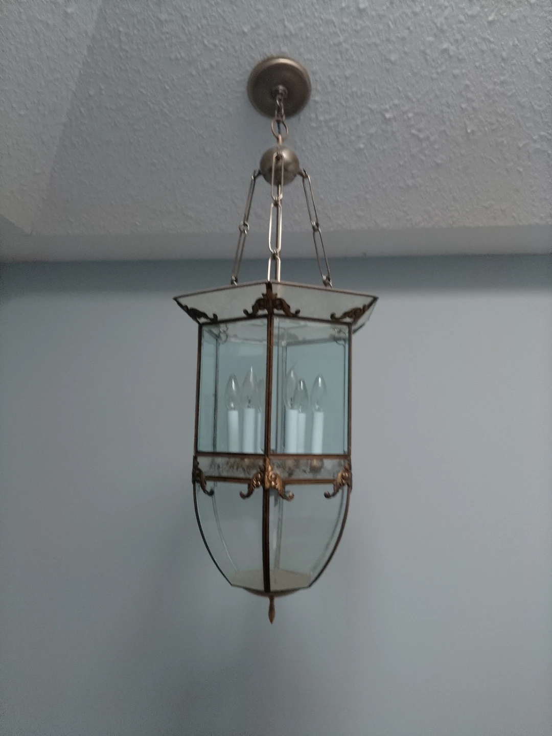 Vintage Style 4-Light Chandelier Pendant Light