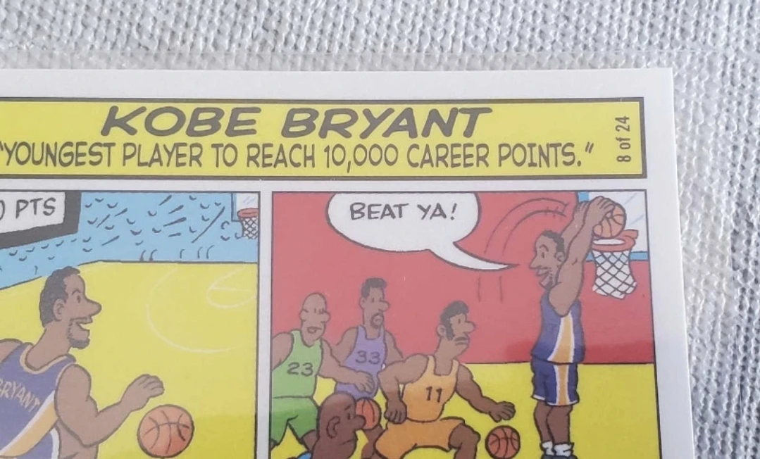 2003-2004 Topps bazooka comic basketball card Kobe Bryant - photo 3