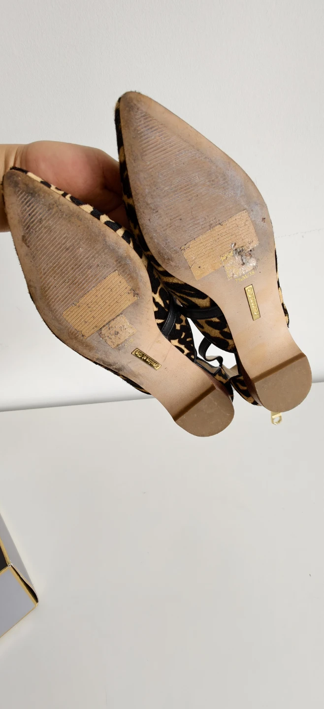 Louise et Cie Leopard Print Ankle Strap Flats - photo 5