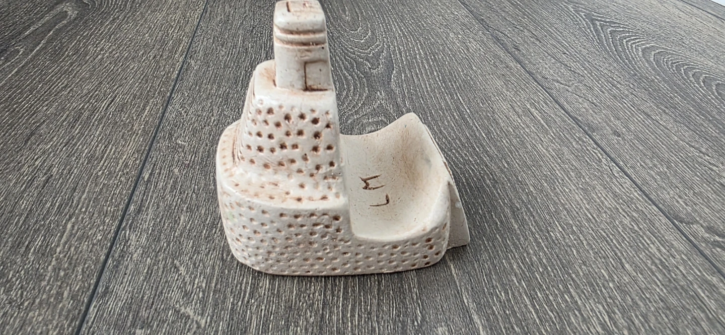 Ceramic Lighthouse Phone Holder