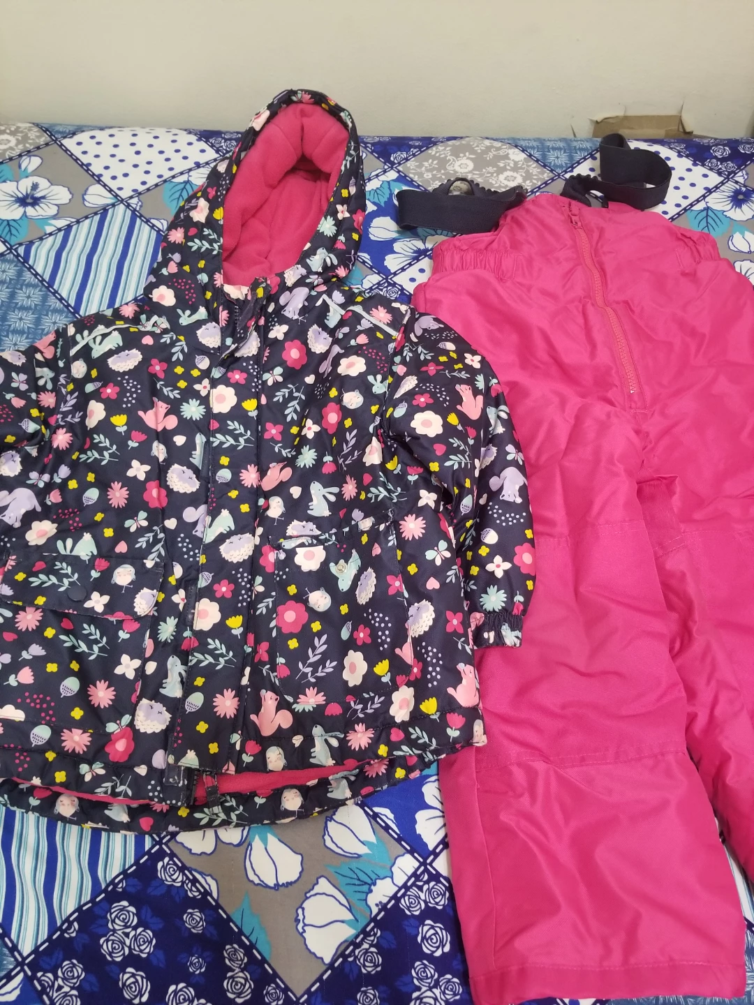 Kids' Winter Snowsuit Set - Jacket and Bib Pants