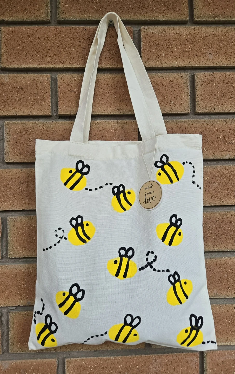 Handmade Canvas Tote Bag - Mother's Day Gift Idea!
