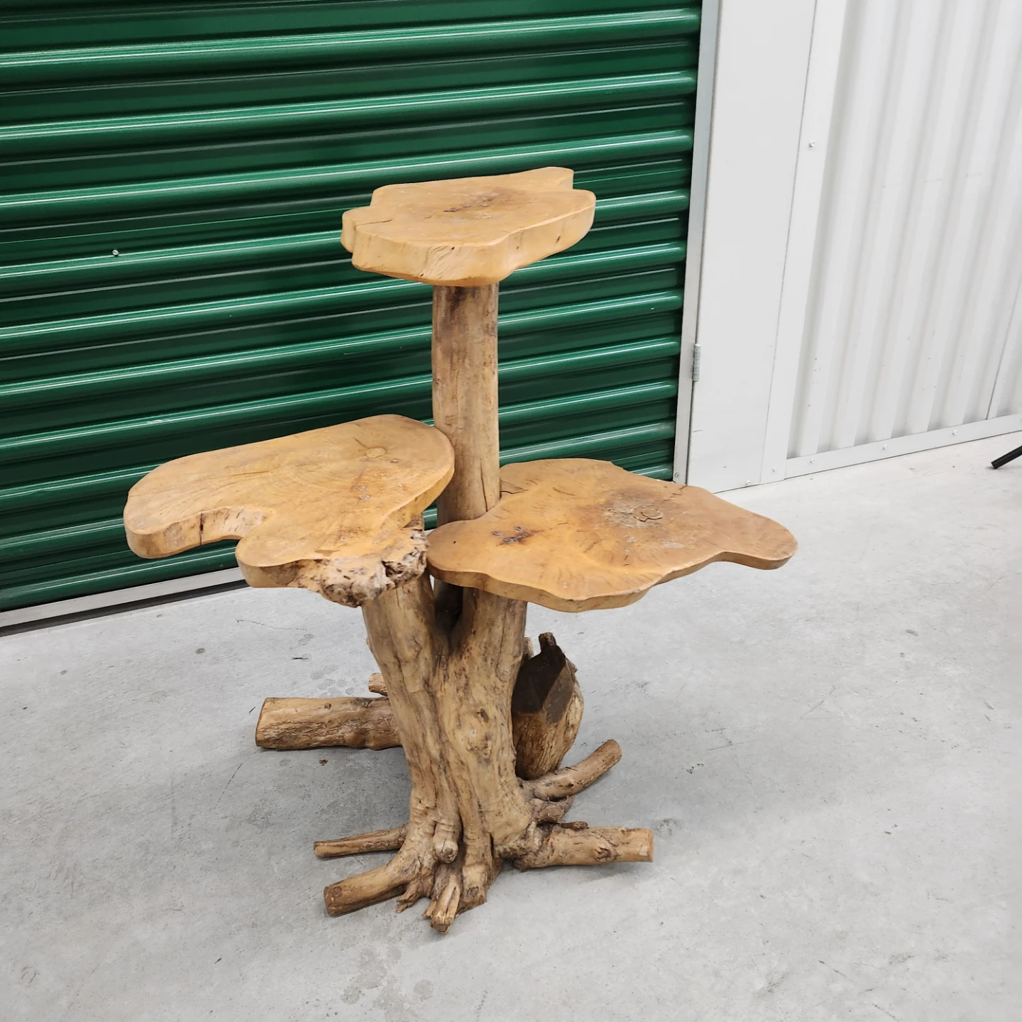 Rustic Wood 3-Tier stand/plant stand