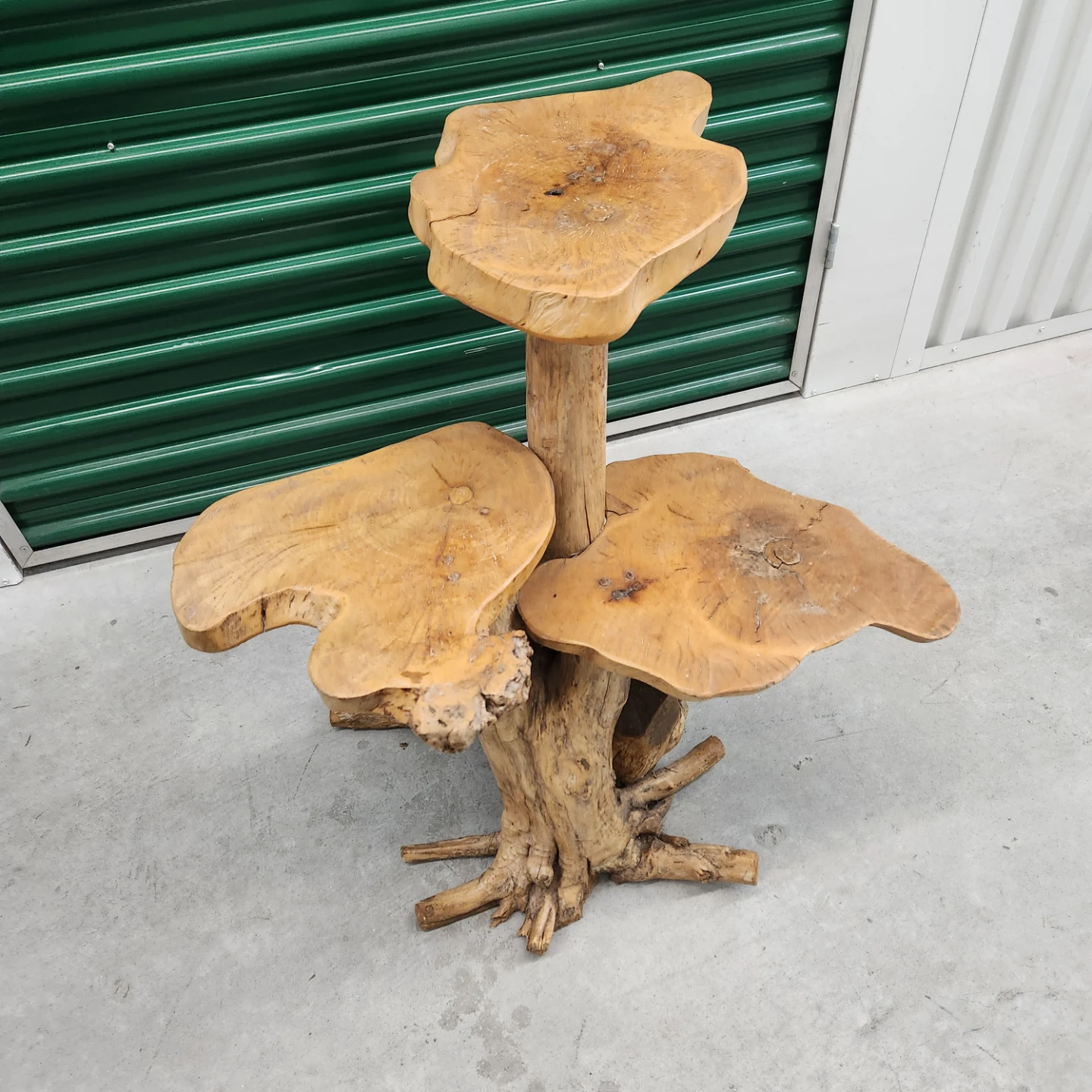 Rustic Wood 3-Tier stand/plant stand - photo 2