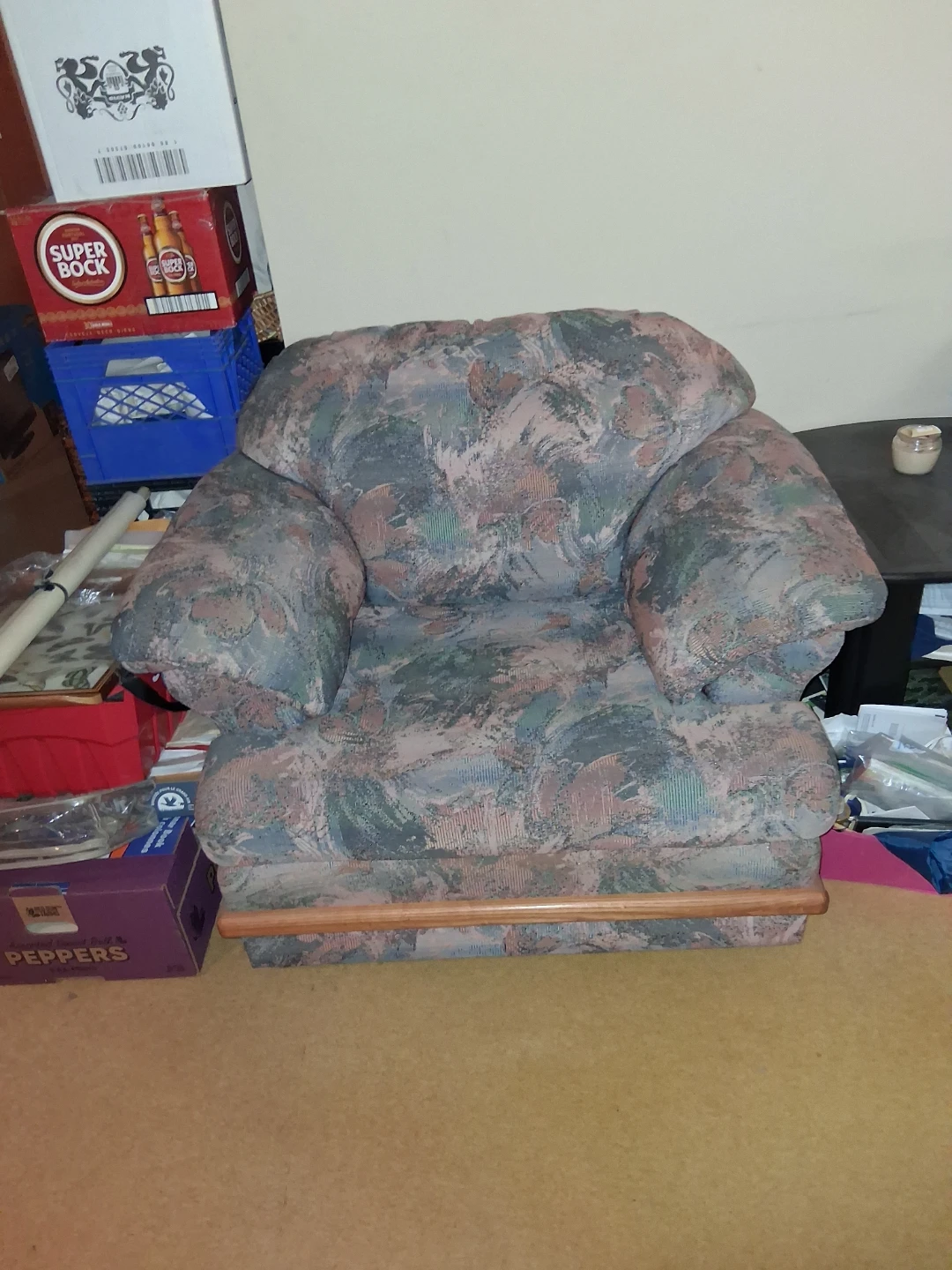 Floral Sofa and Armchair Set - photo 3