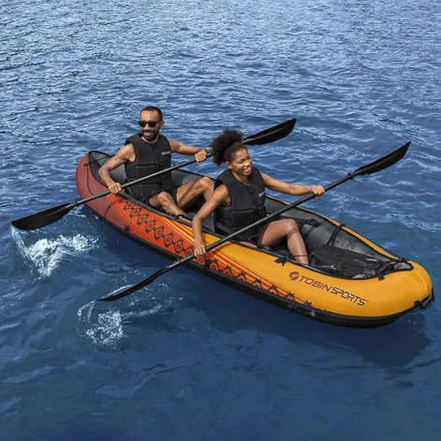2× 1 Tobin Sports Inflatable Kayak 2-Person - photo 2