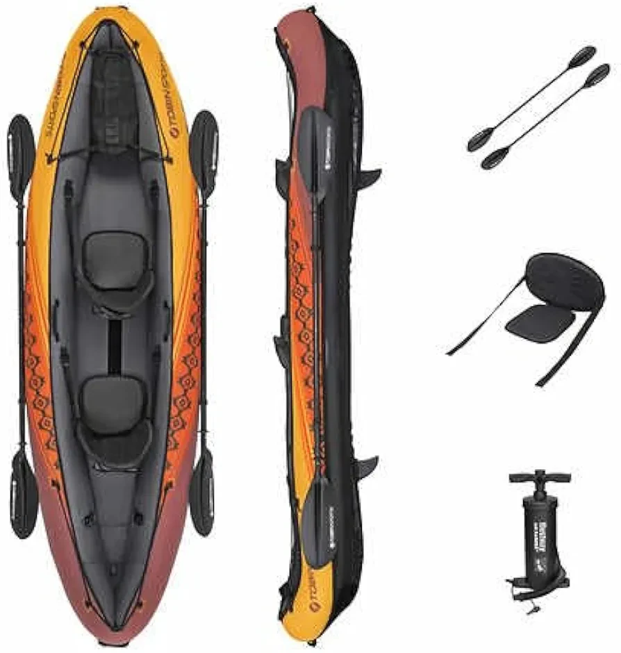 2× 1 Tobin Sports Inflatable Kayak 2-Person - photo 3