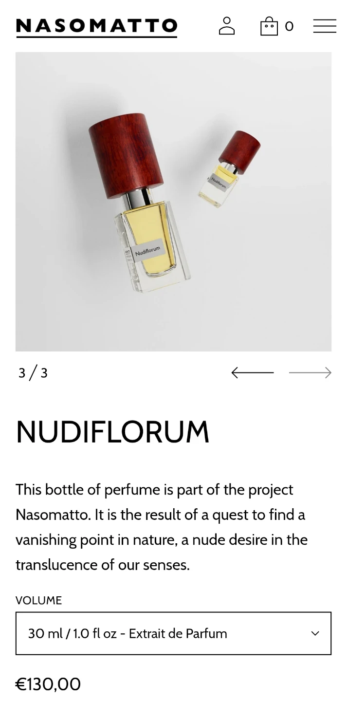 Nasomatto Absinth & Nudiflorum Perfume 30ml bottles - photo 3