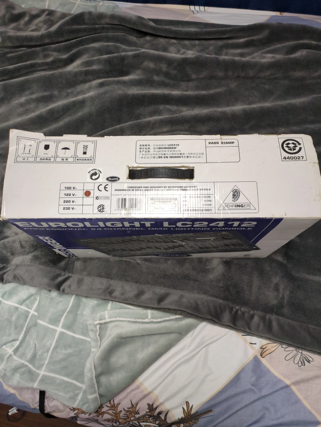 Behringer Eurolight LC2412 DMX Lighting Console - photo 2