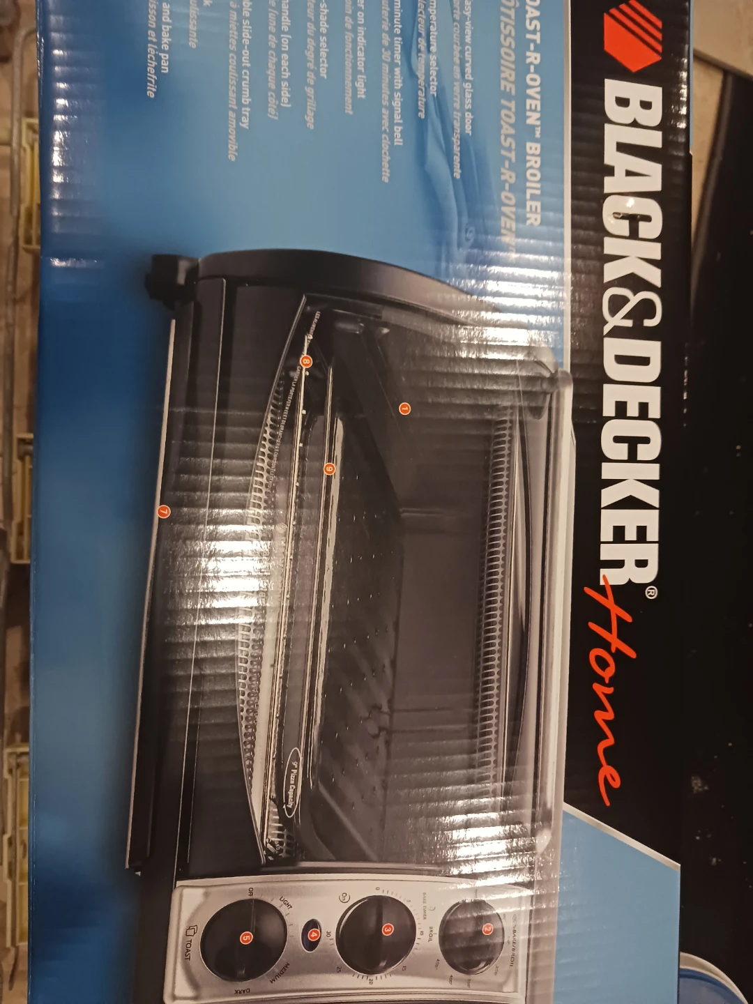 Black & Decker Toaster Oven Broiler