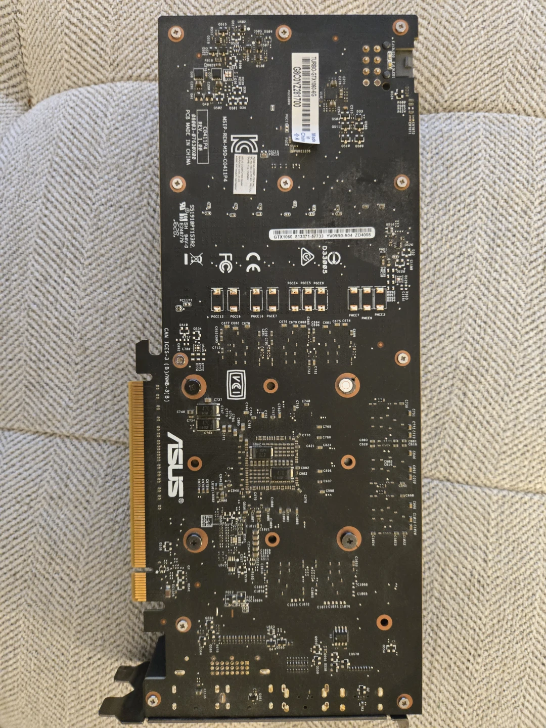 ASUS GTX 1060 6GB Graphics Card - photo 3
