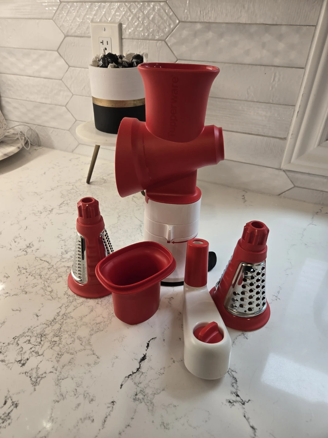 Tupperware Grater with Attachments