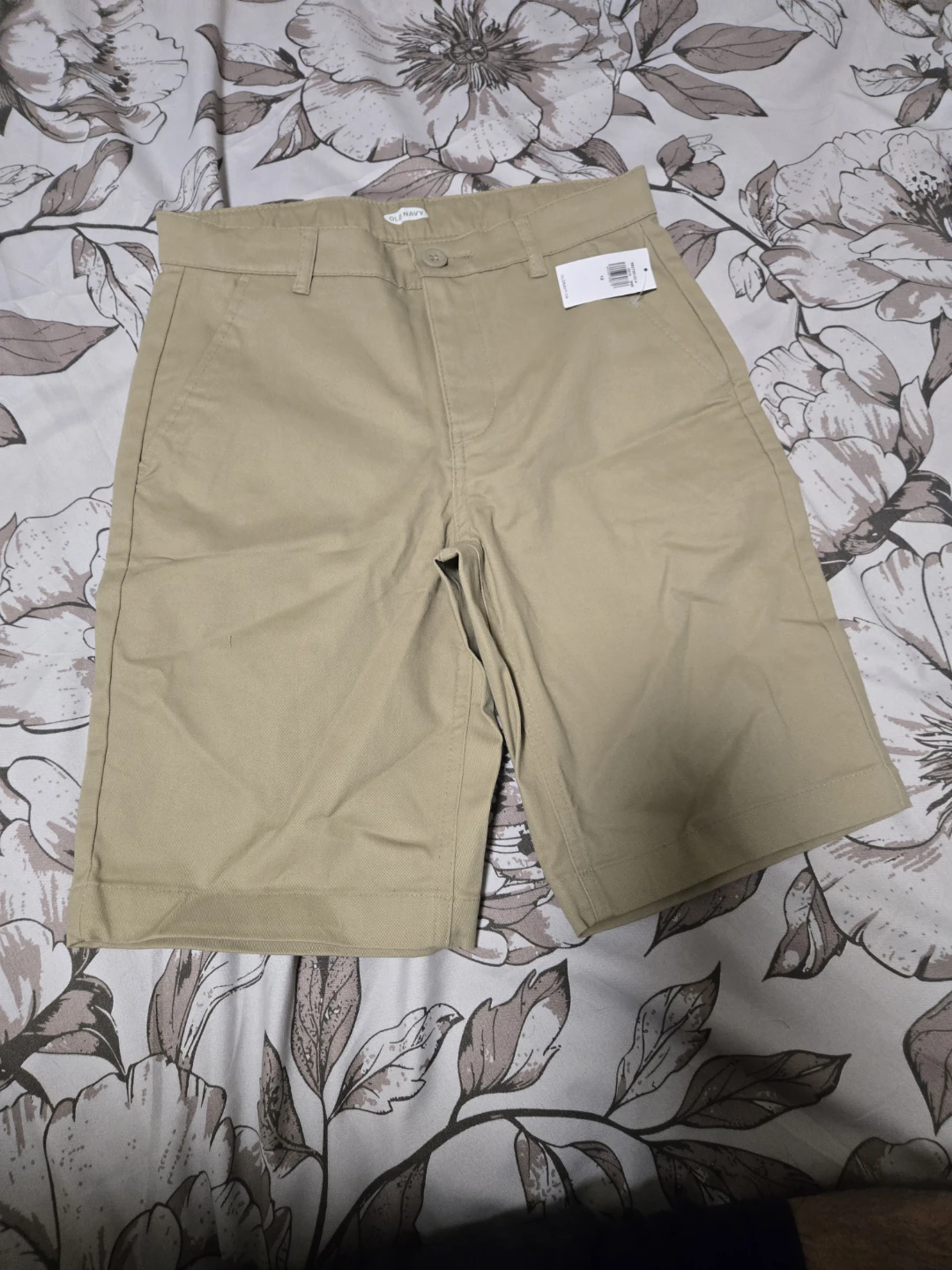 Old Navy Khaki Shorts. Size 12 boys
