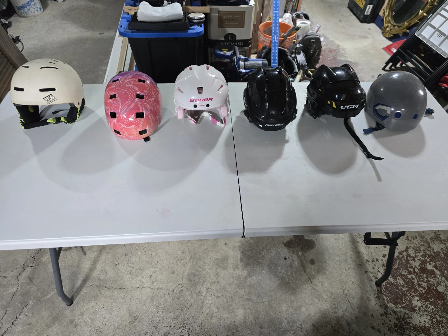 Assorted Helmets - Youth Ski/Snowboard and Hockey