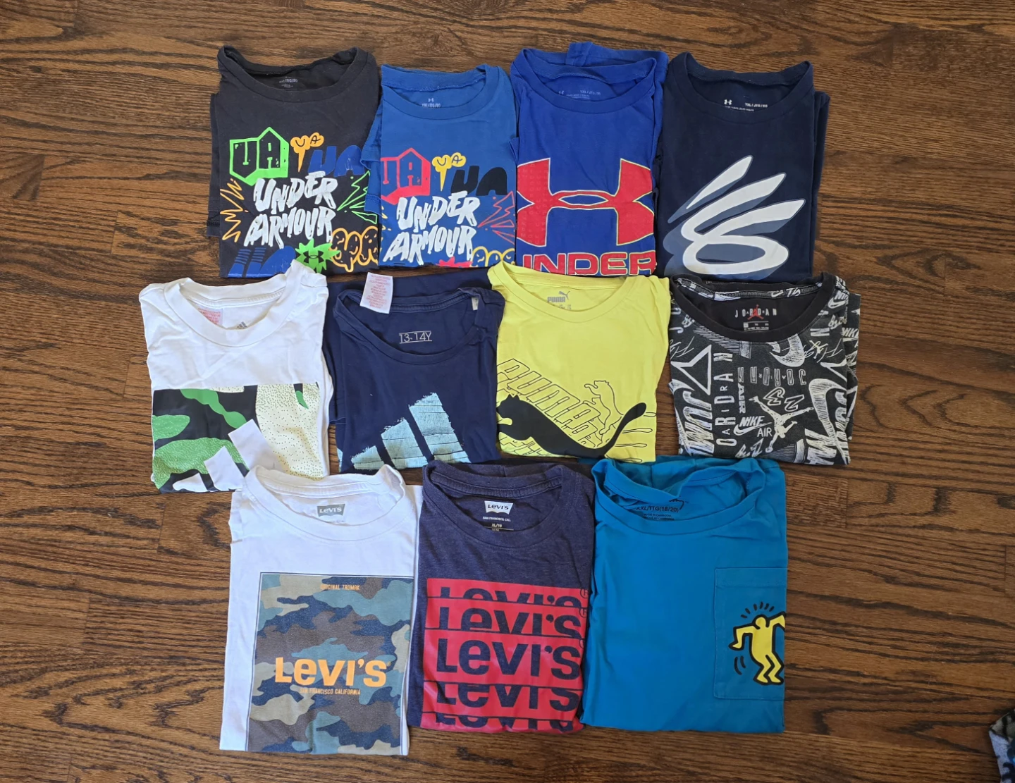 Bundle 11 Kids branded T-Shirts 14Y
