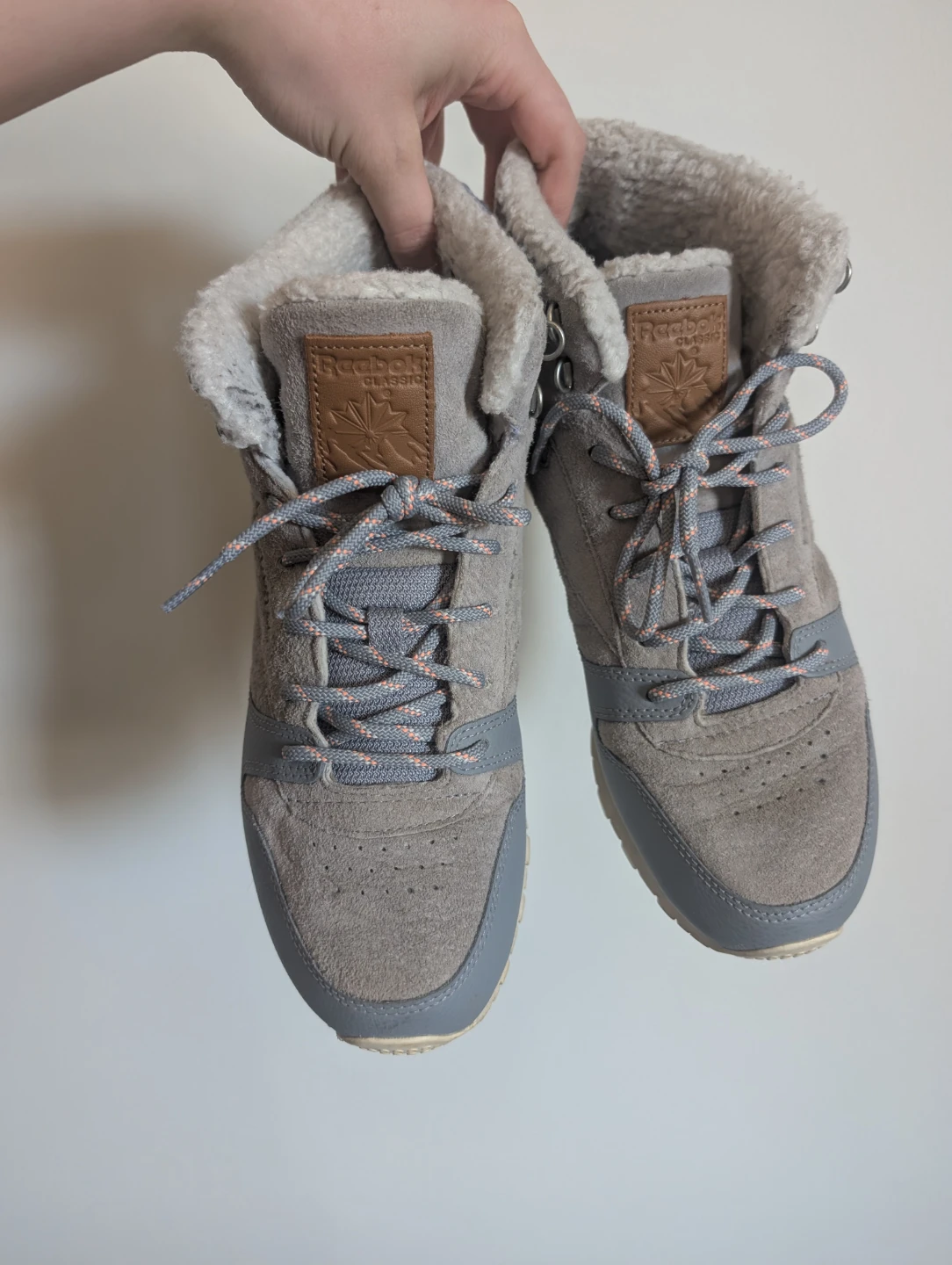 Reebok Classic Winter Shoe/Boots - Grey 8.5