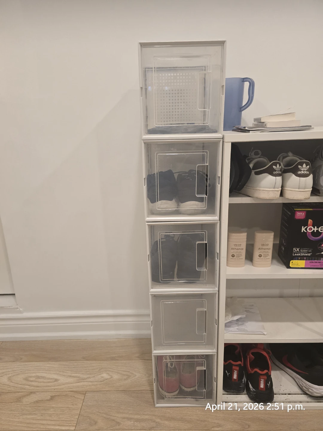 Clear Shoe Storage Box with Venting - photo 5
