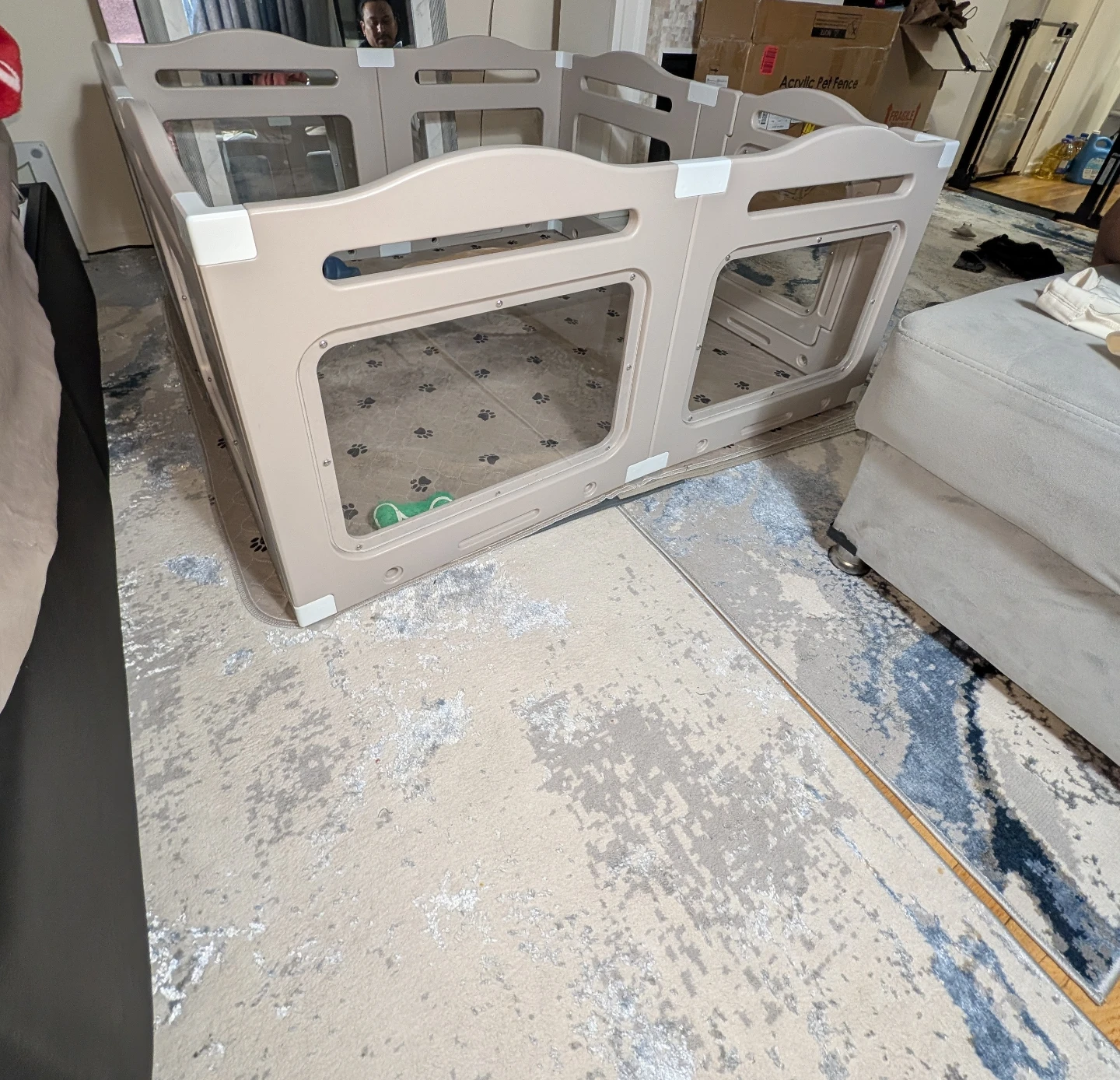 Plastic Pet Playpen Fence