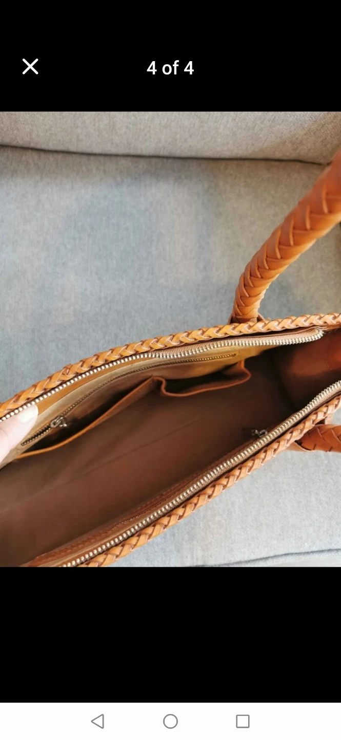 Tooled Leather Handbag - photo 4