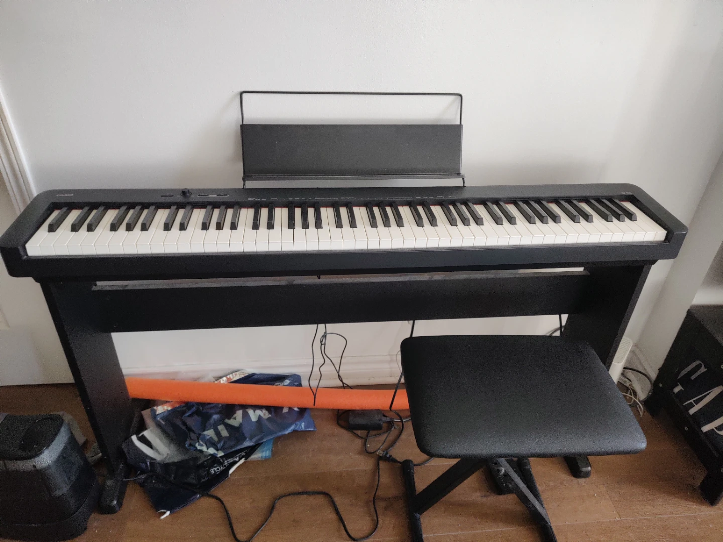 Casio CDP-S110 Digital Piano with Stand and Bench - photo 2