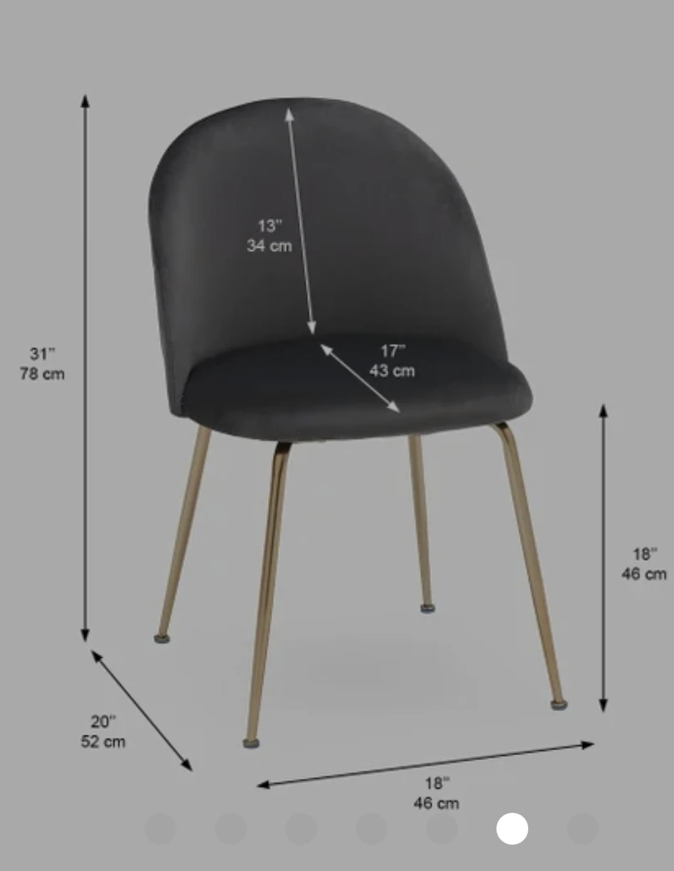 Green Velvet Accent Chairs [4] - photo 5