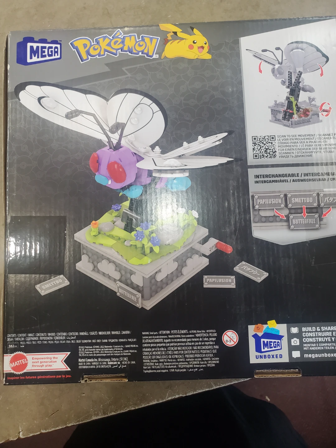 Mega Pokémon Motion Butterfree Building Set - photo 2