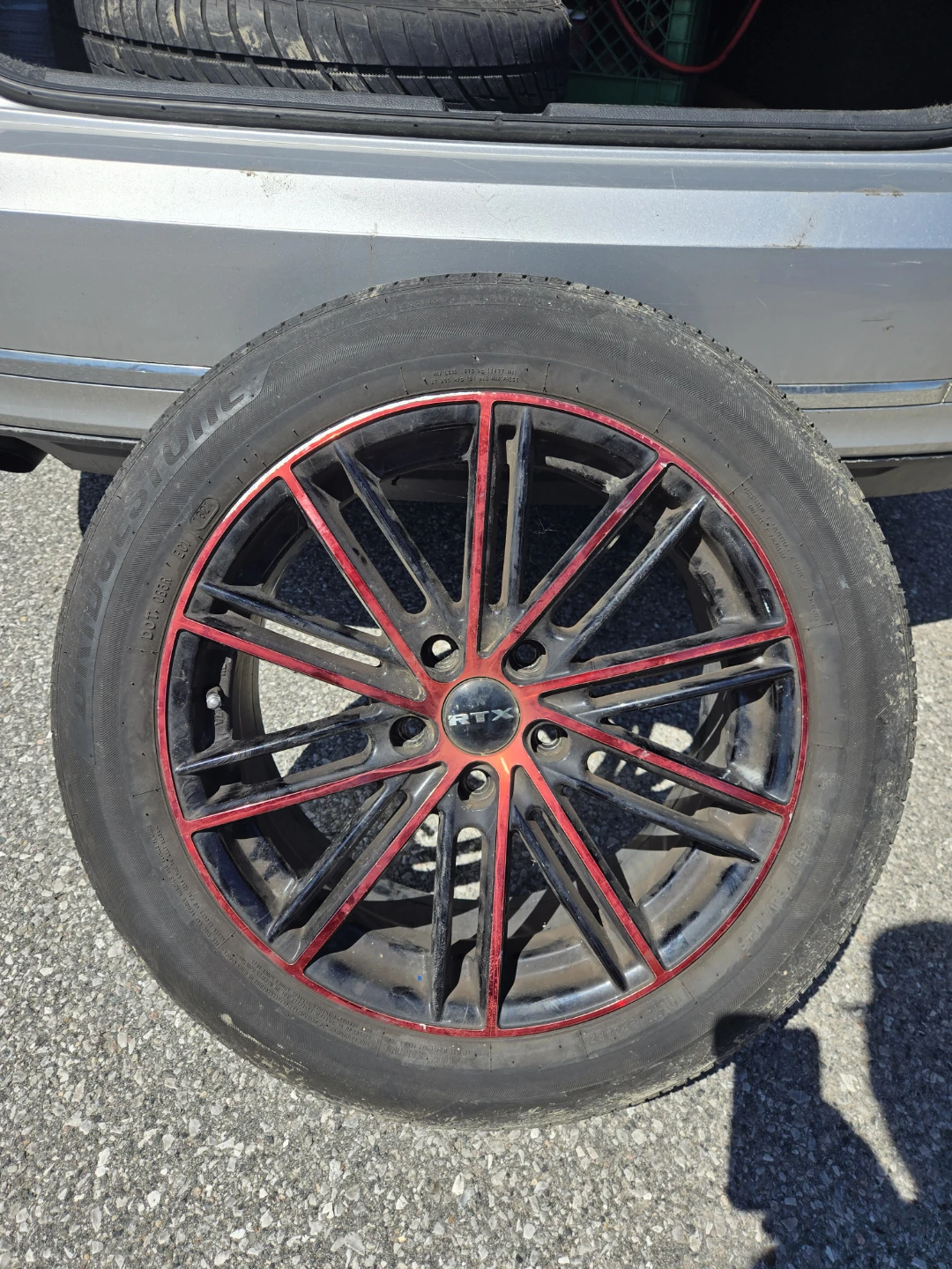Set of 4 RTX R20 Wheels with Red Trim - photo 2