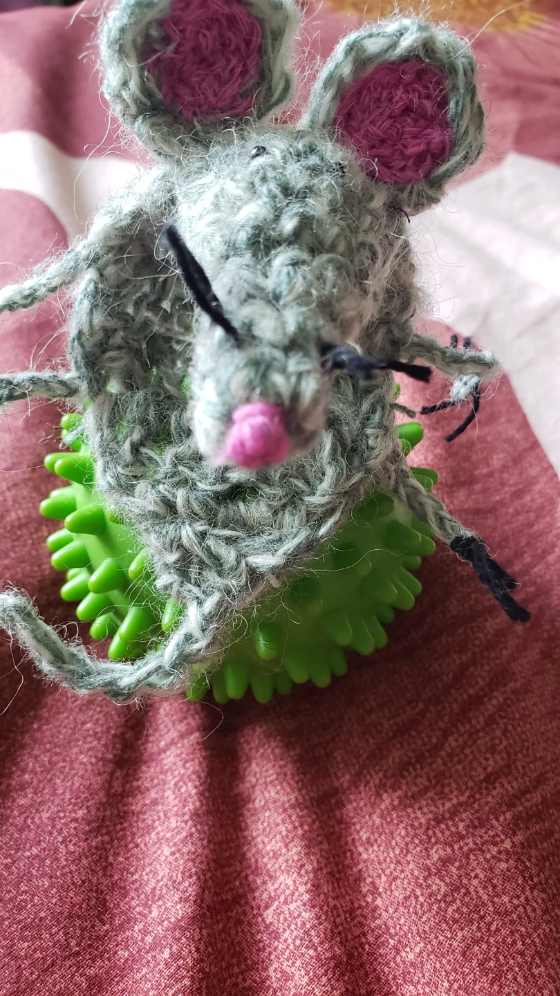Crochet Mouse Toy - photo 2