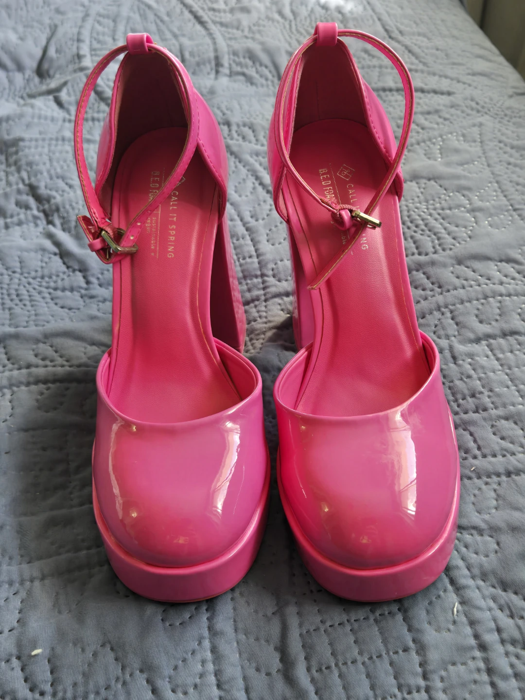 Pink Platform Heels