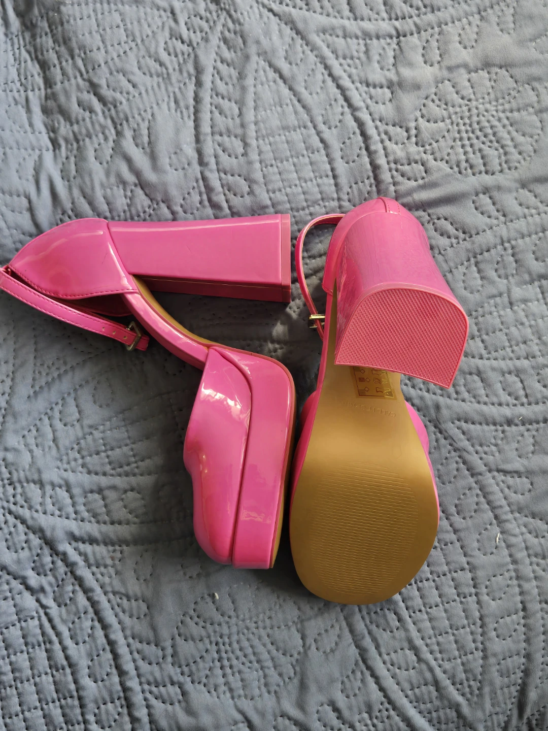 Pink Platform Heels - photo 3