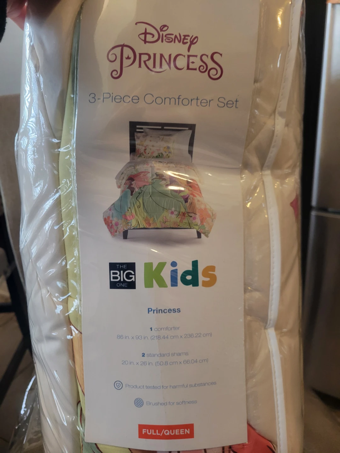 Disney Princess 3-Piece Comforter Set - Full/Queen