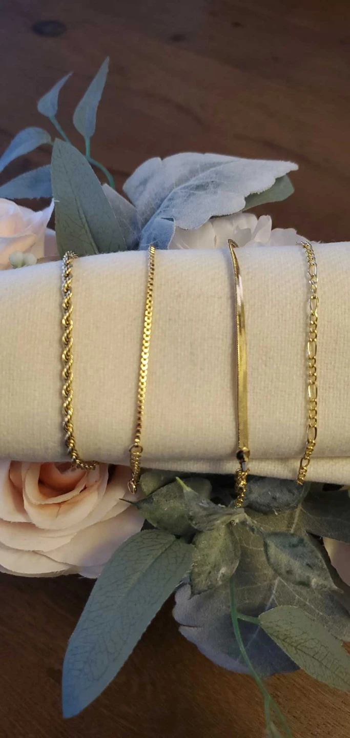 New Gold Chain Bracelets