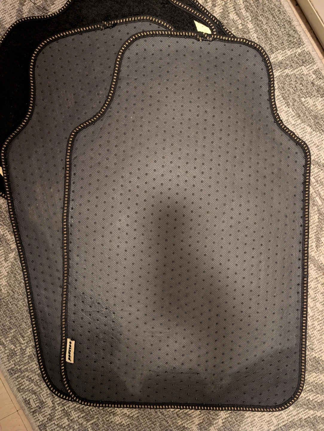 🌱COLINOO Black Car Floor Mats with Stars & Tree Design - photo 3