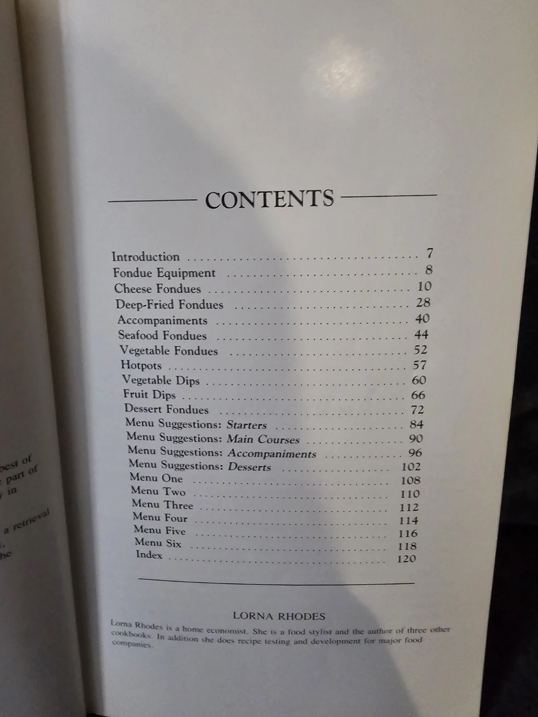 The Book of Fondues Cookbook by Lorna Rhodes - photo 2