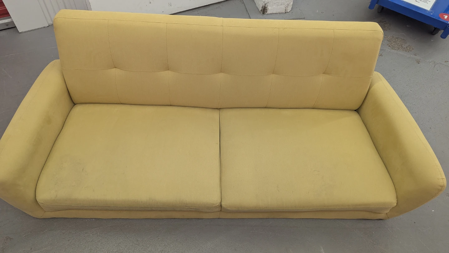 Free Delivery - Mustard Couch - photo 4