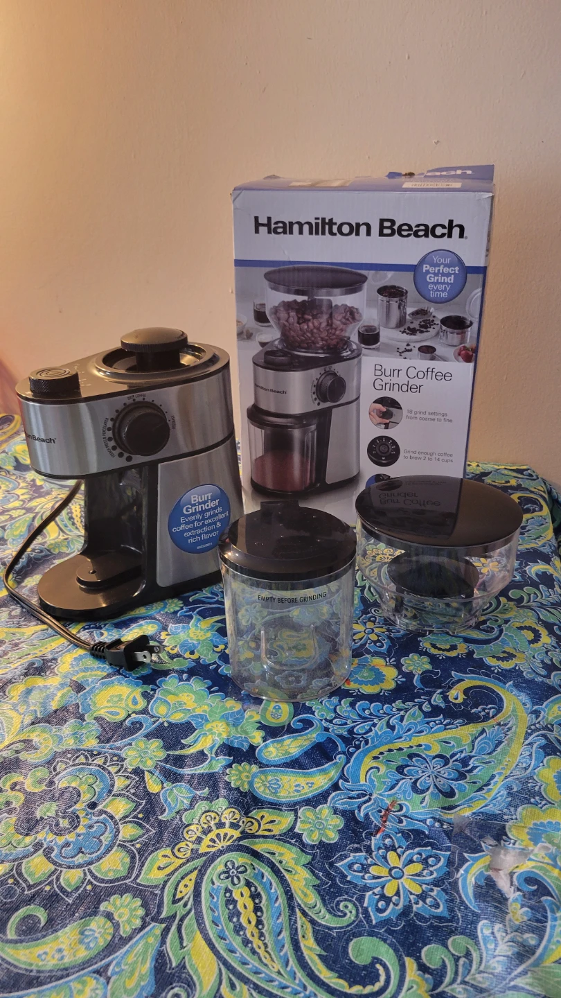 Hamilton Beach Burr Coffee Grinder - photo 2