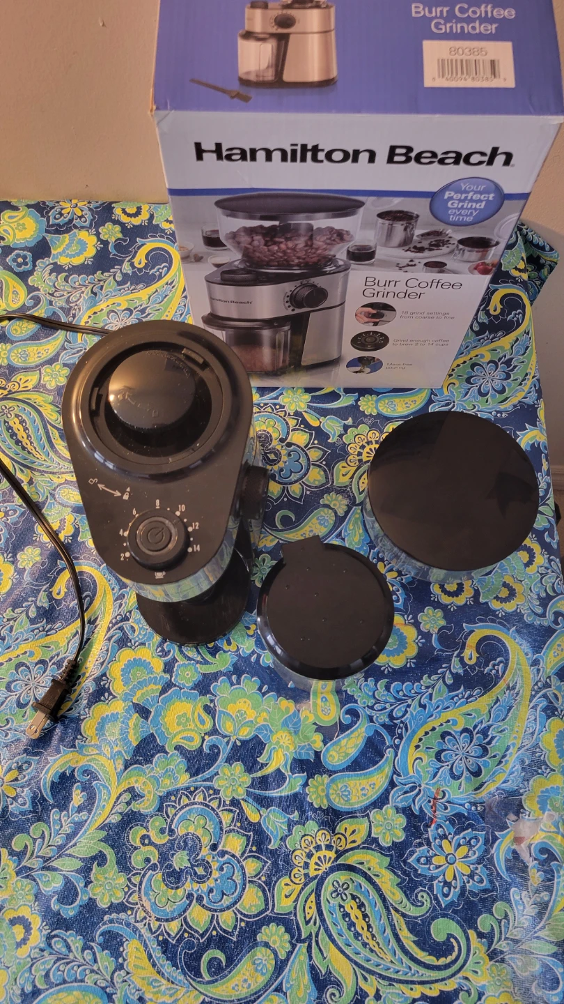 Hamilton Beach Burr Coffee Grinder - photo 3