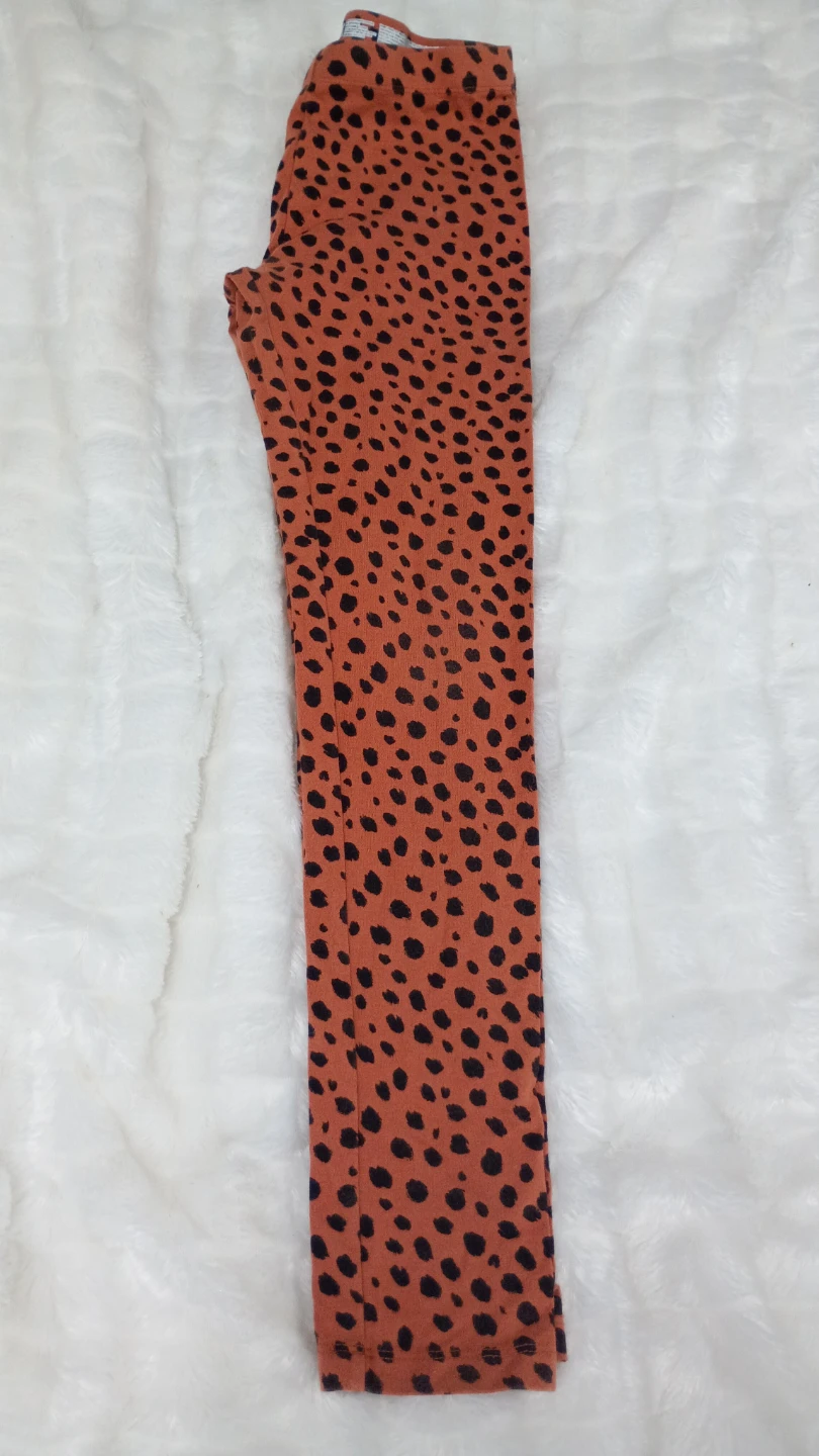 Wonder Nation Leopard Print Leggings Size L (10-12)
