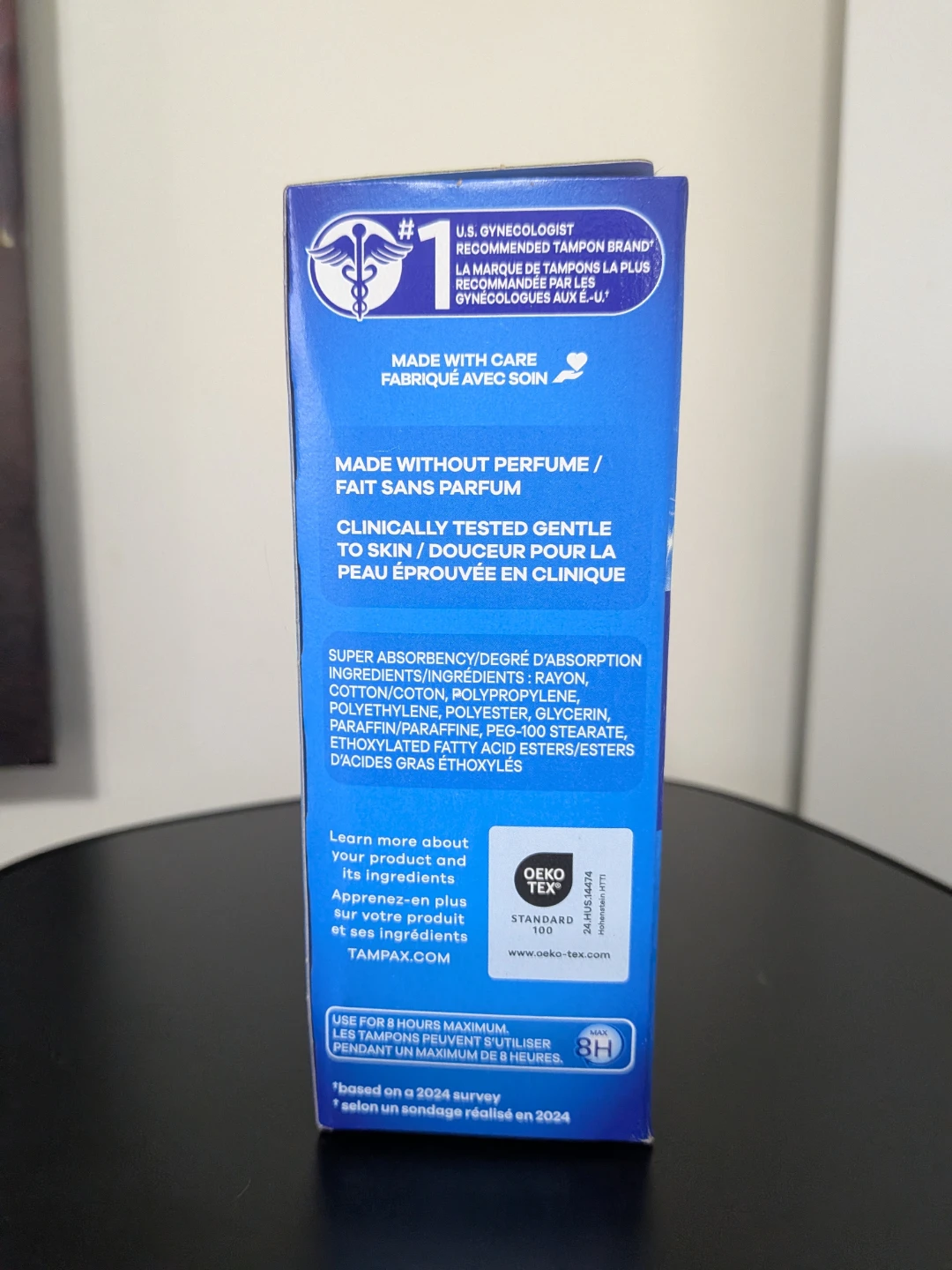 Tampax Pearl Super Absorbency Tampons, 18 Count 🌱 - photo 4