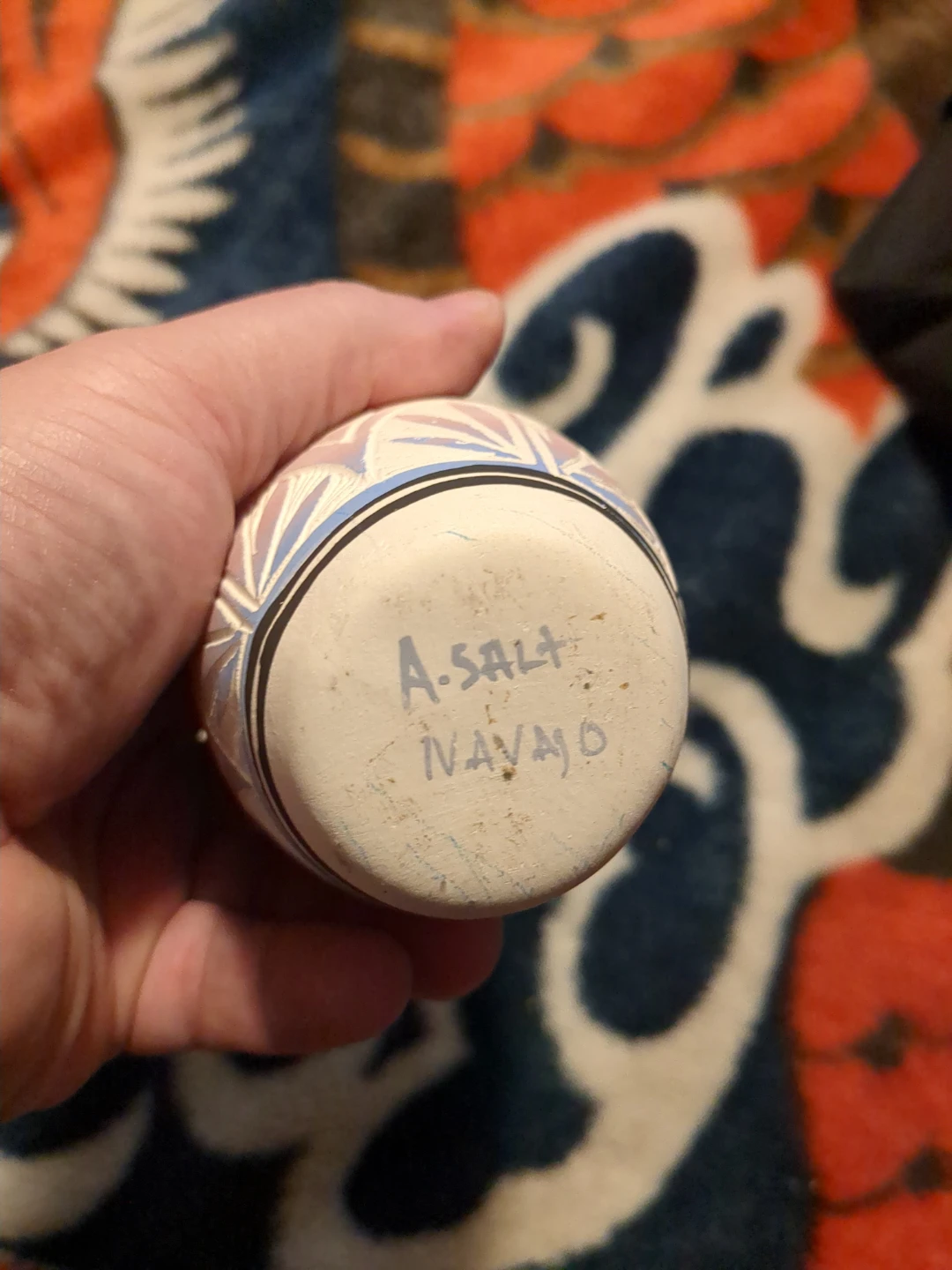 A. Salt Navajo Pottery Vase
