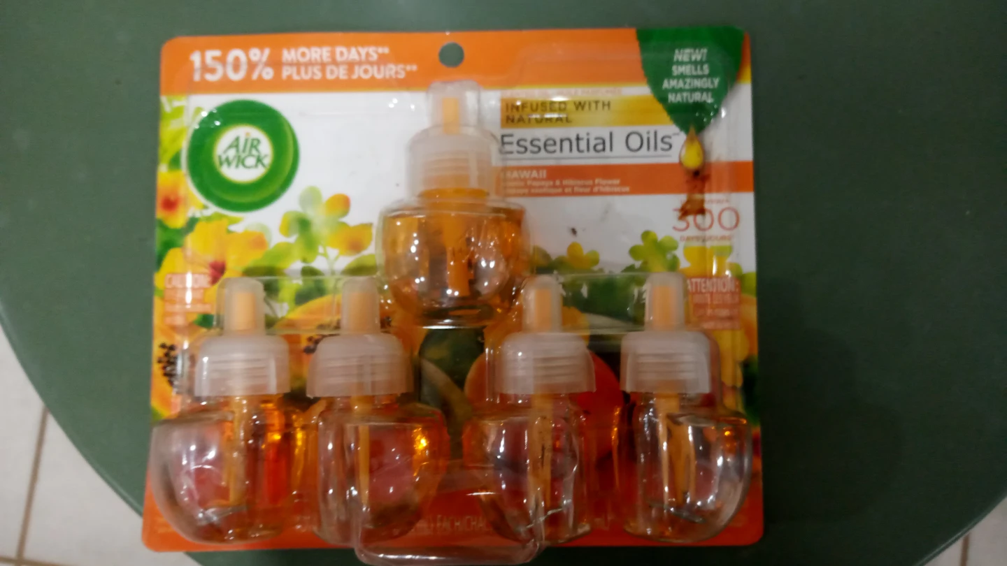 Air Wick Hawaii Essential Oils Refills 5 Pack