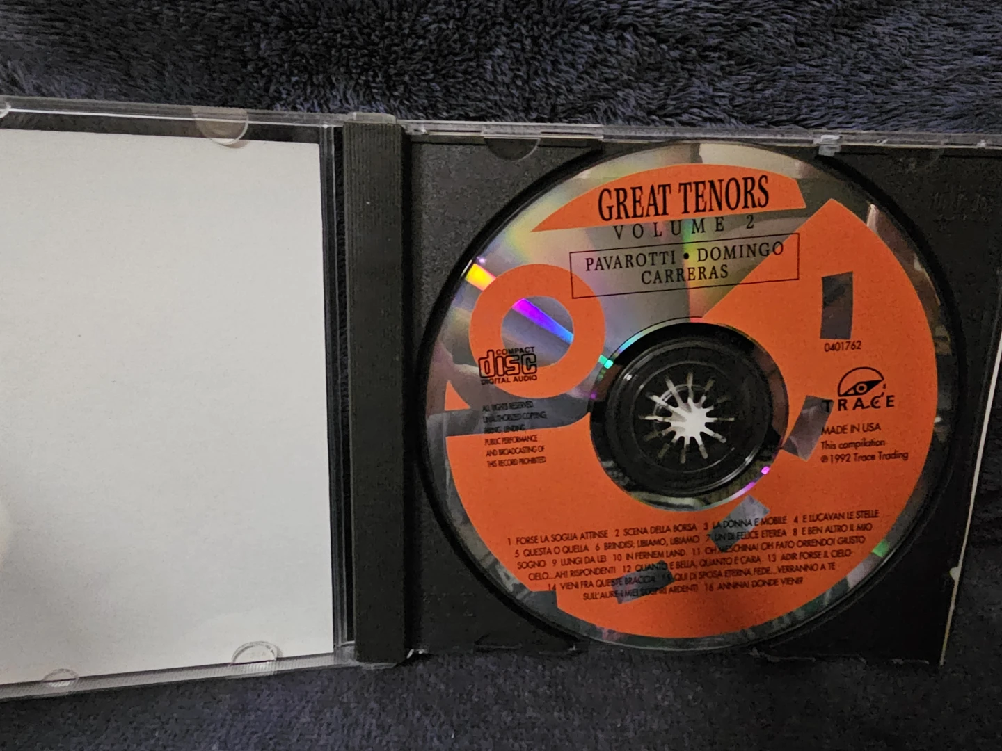 The World's Great Tenors Vol. 2 CD - photo 3