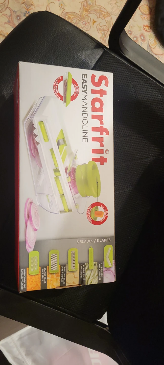 Starfrit EasyMandoline Slicer with 5 Blades
