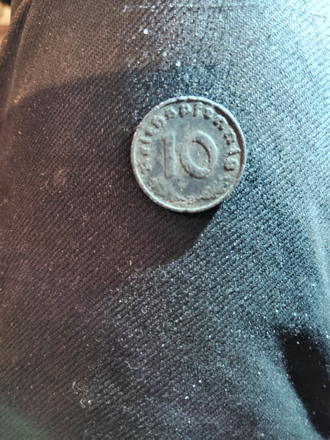 1940 10 Pfennig Coin - photo 2