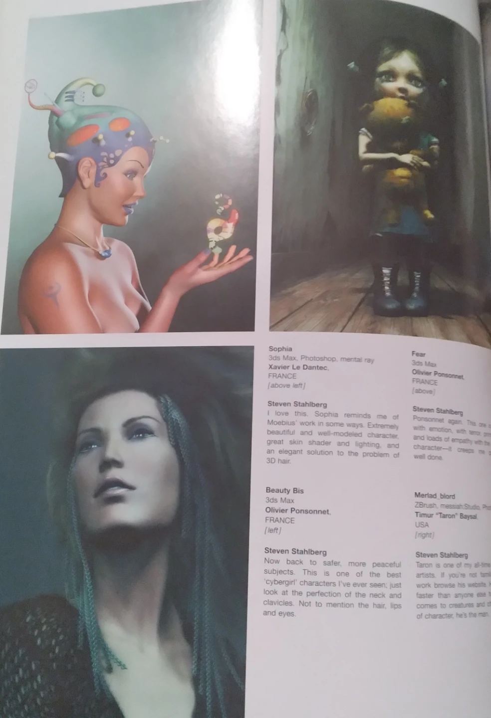 L'Artiste Digital Artists Master Class Character Modeling Book - photo 3